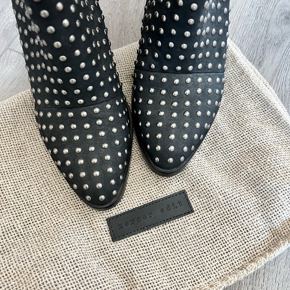 - Limited Edition Studded Boots by Mercer Edit